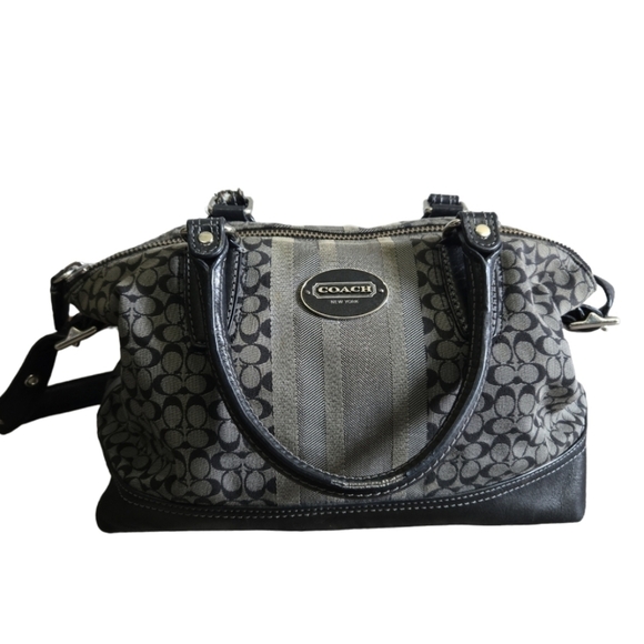 Coach Signature Legacy Molly Satchel 2Way Shoulder/Satchel 21154 - Picture 1 of 16